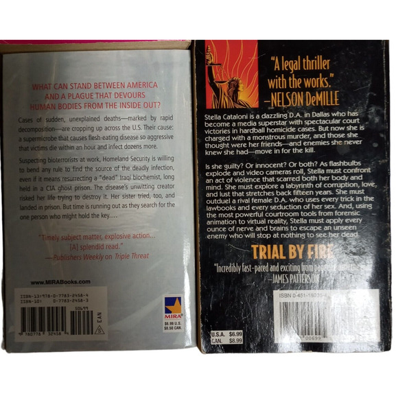 Lot of 10 Love Romance Suspense Mystery Modern Books Random Mix Titles & Authors - Picture 12 of 13